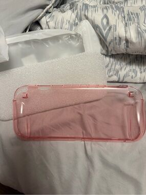 Pink Transparent Protective Switchcase lite Case